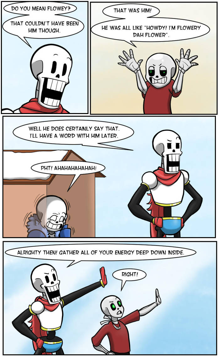 Undertale green Chapter 2 Page 16 by FlamingReaperComic on DeviantArt