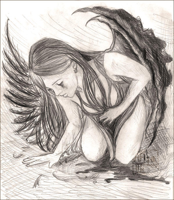Bella La Sangre -Pencil by tiranaki