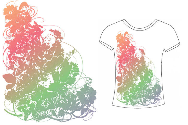 Koana: Tropical Flowers Shirt by tiranaki