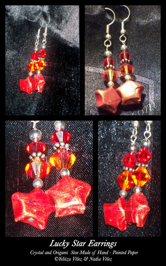 Lucky Star Earrings by tiranaki