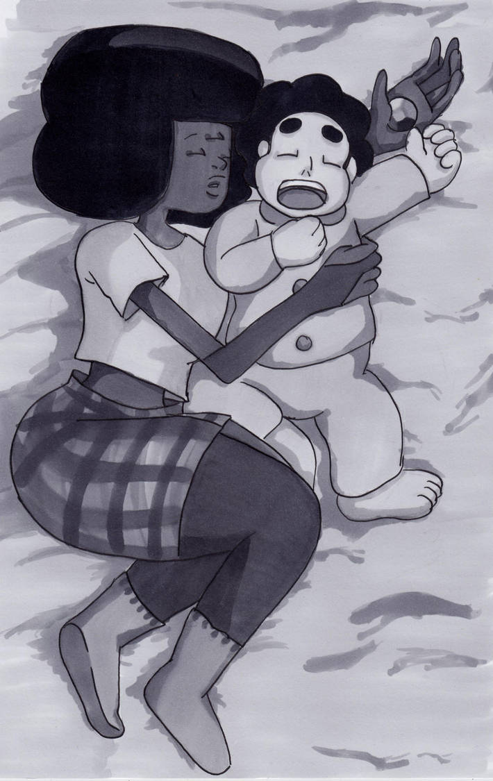 Sleeping Gems: Garnet by swankivy