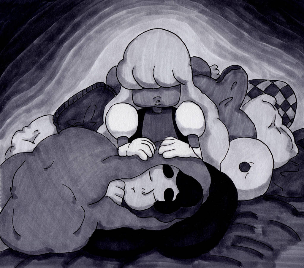 Sleeping Gems: Sapphire by swankivy