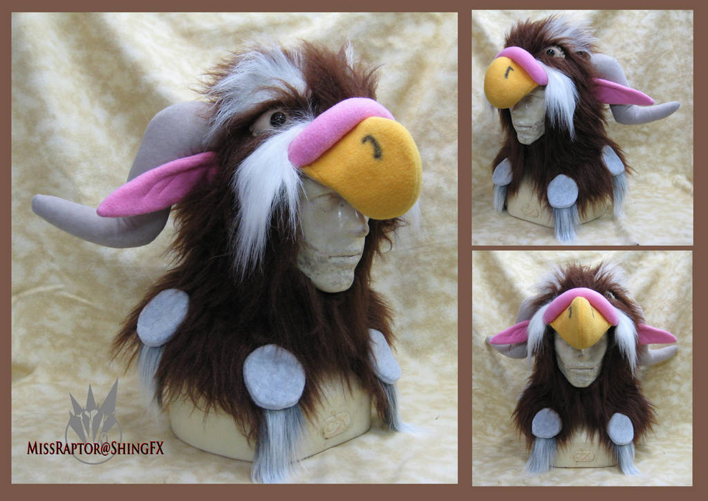 Tauren Moonkin Hoodie Hat by MissRaptor