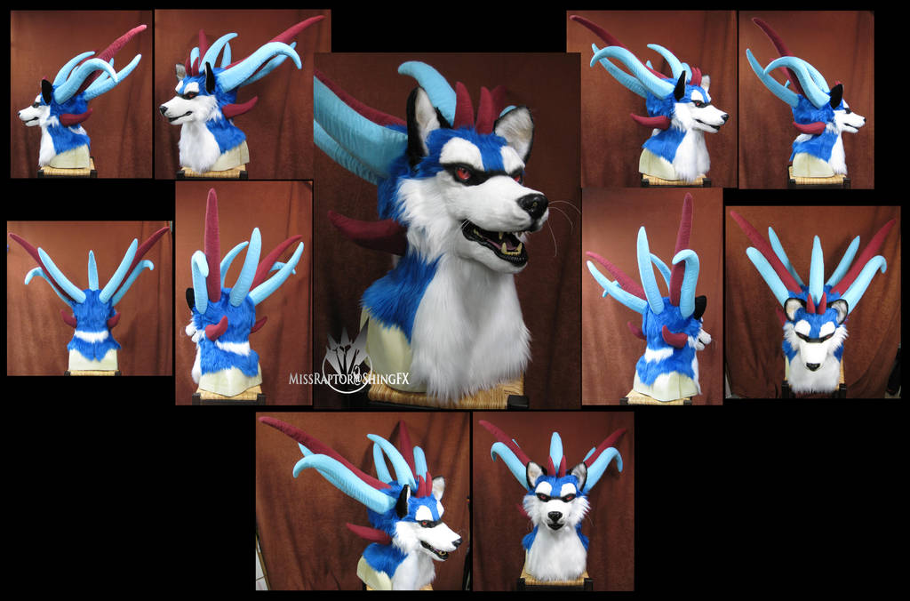 Garnetwolf's majestic head! by MissRaptor
