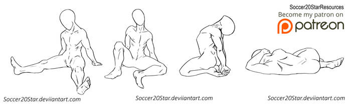 Pose Sketches 2 by CourtneysConcepts