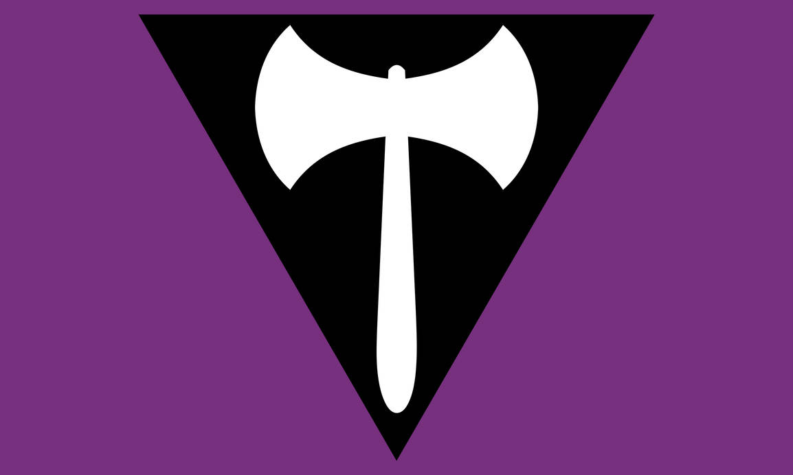 Lesbian Labrys by Pride-Flags