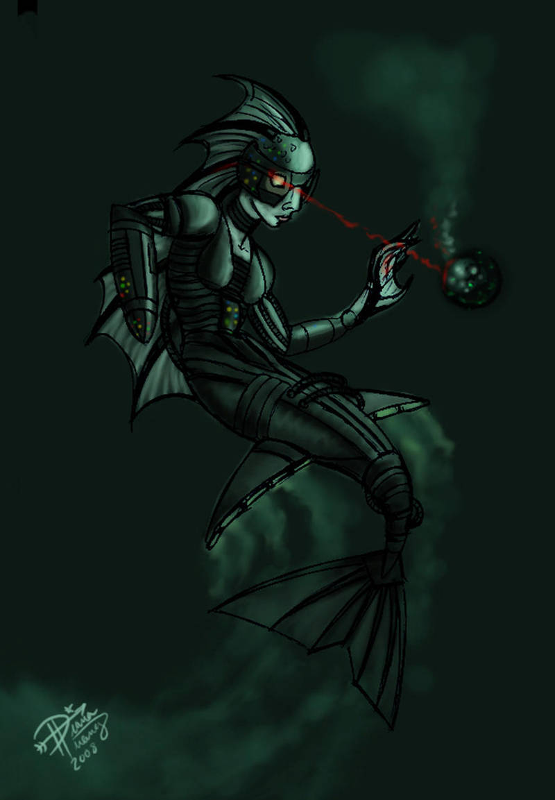 Borg Mermaid by Diana-Huang