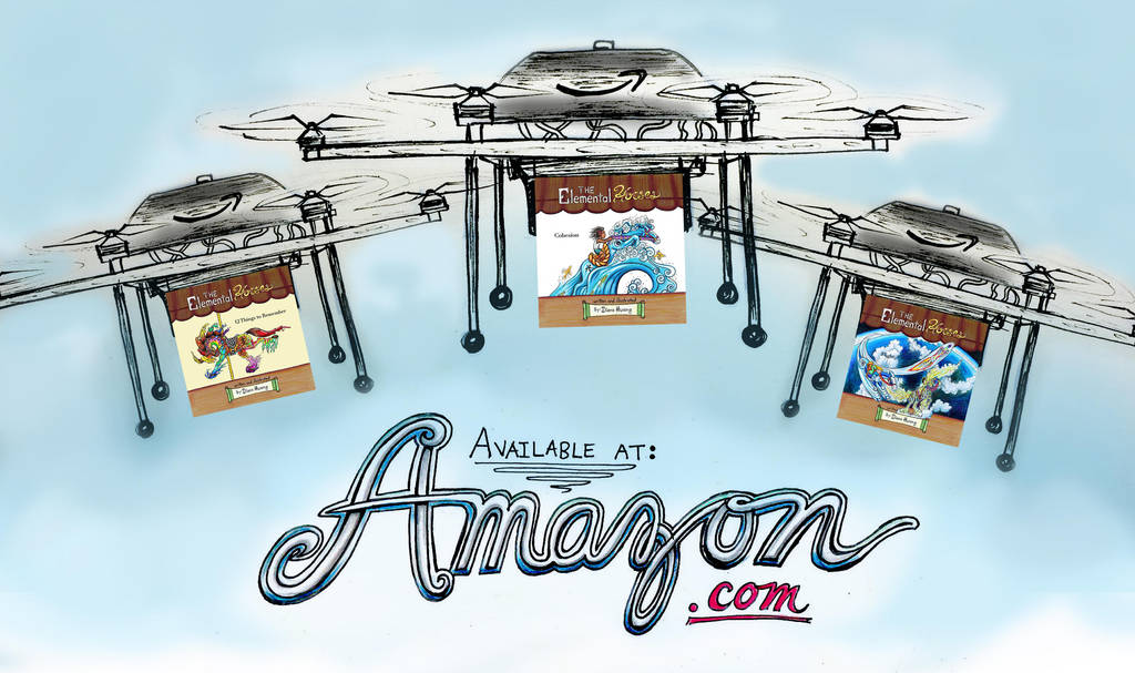 Original Amazon Drones Ad by Diana-Huang