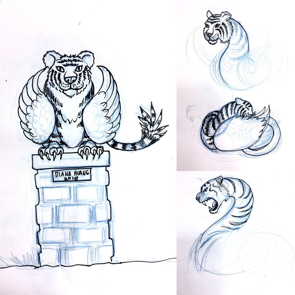 TigerSwan concept sketches by Diana-Huang