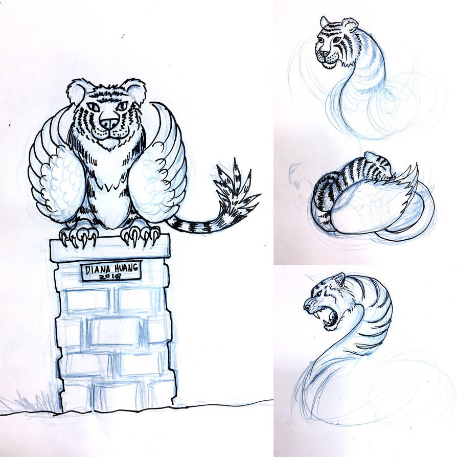 TigerSwan concept sketches by Diana-Huang