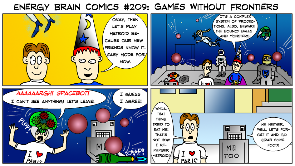 Energy Brain Comics #209: Games Without Frontiers by EnergyBrainComics