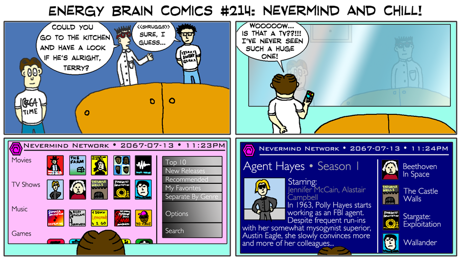 Energy Brain Comics #214: Nevermind And Chill! by EnergyBrainComics