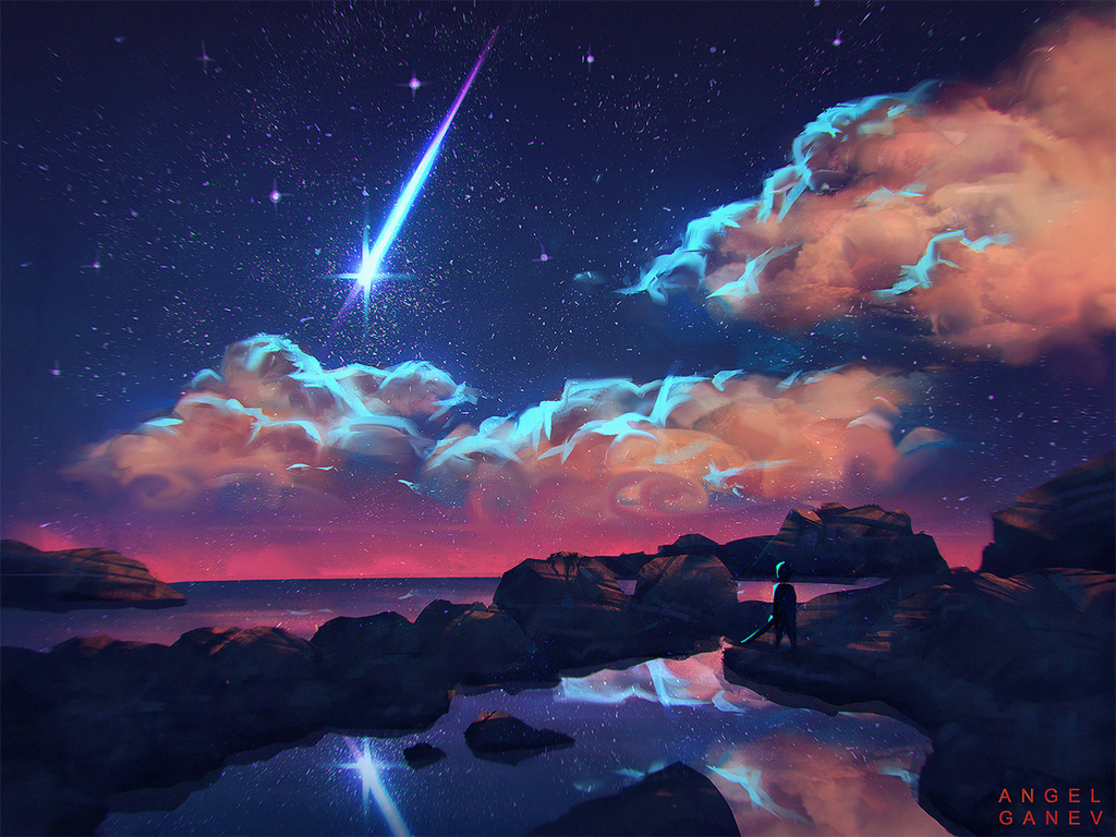 Star Bolt - Day #178 by AngelGanev