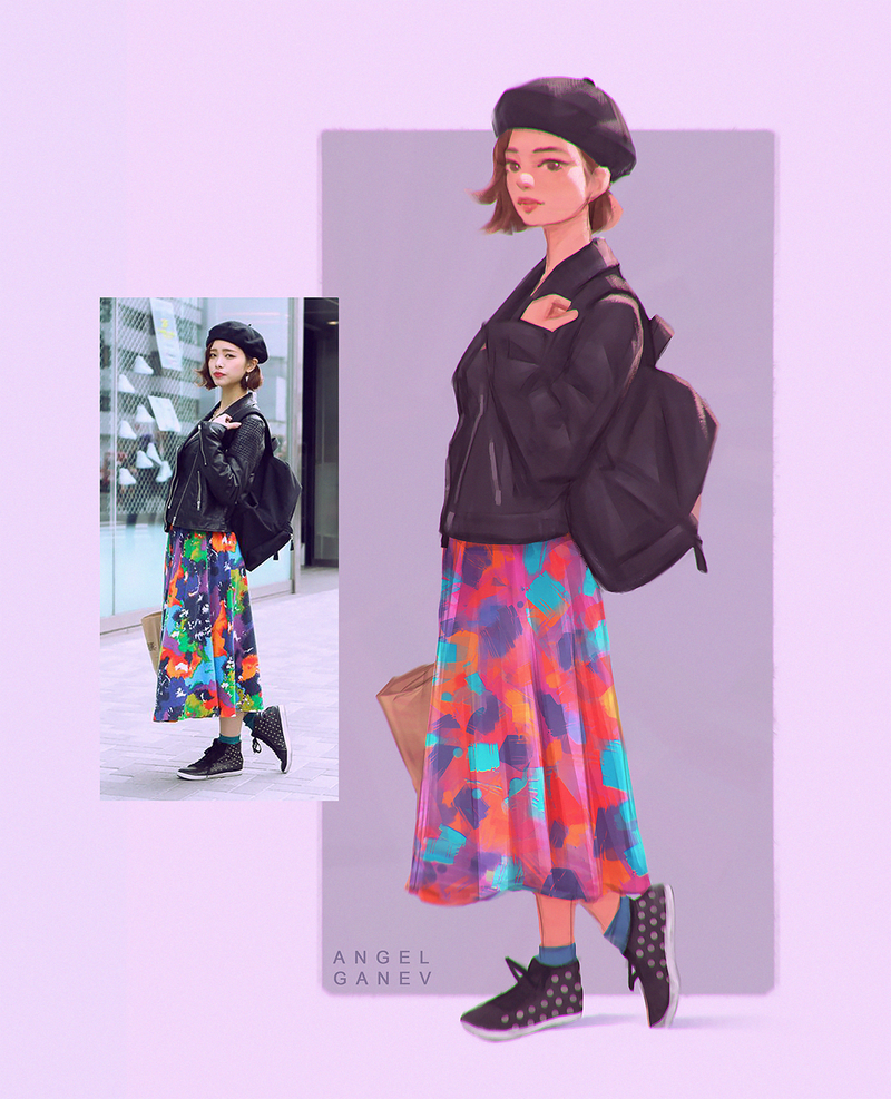 Colorful Skirt - Day #362 by AngelGanev