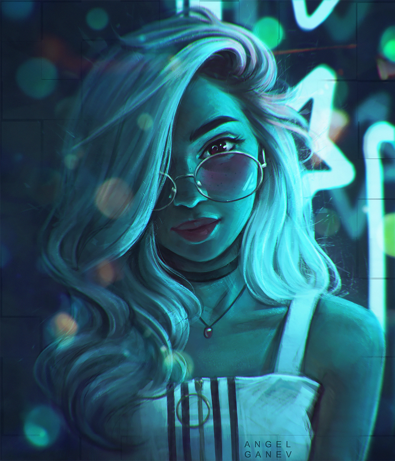 Episode 12 - Neon star by AngelGanev
