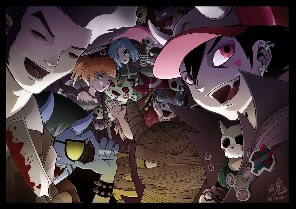 Pokemon Halloween Special by Ry-Spirit
