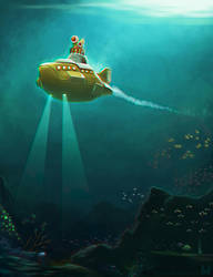 Yellow Submarine 3D Version by Ry-Spirit