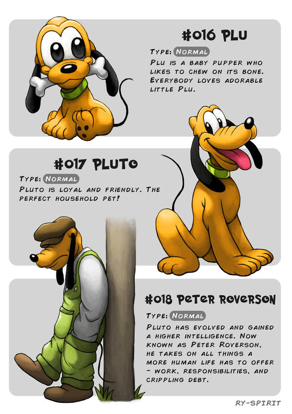 #016 Plu - #017 Pluto - #018 Peter Roverson by Ry-Spirit