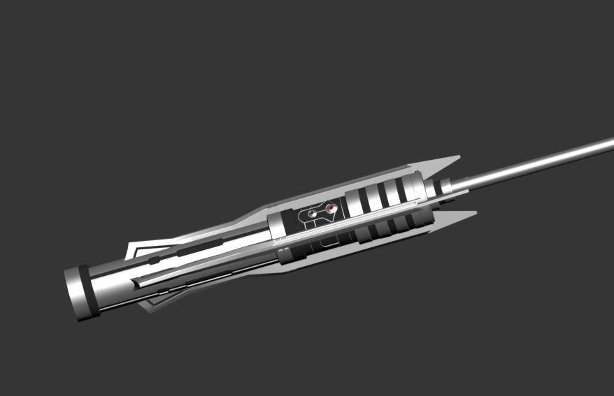 Revan's lightsaber by Faietiya