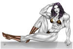 Grrl in Repose by yatz