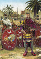 Aurelianus and the Praetorian guard by AMELIANVS