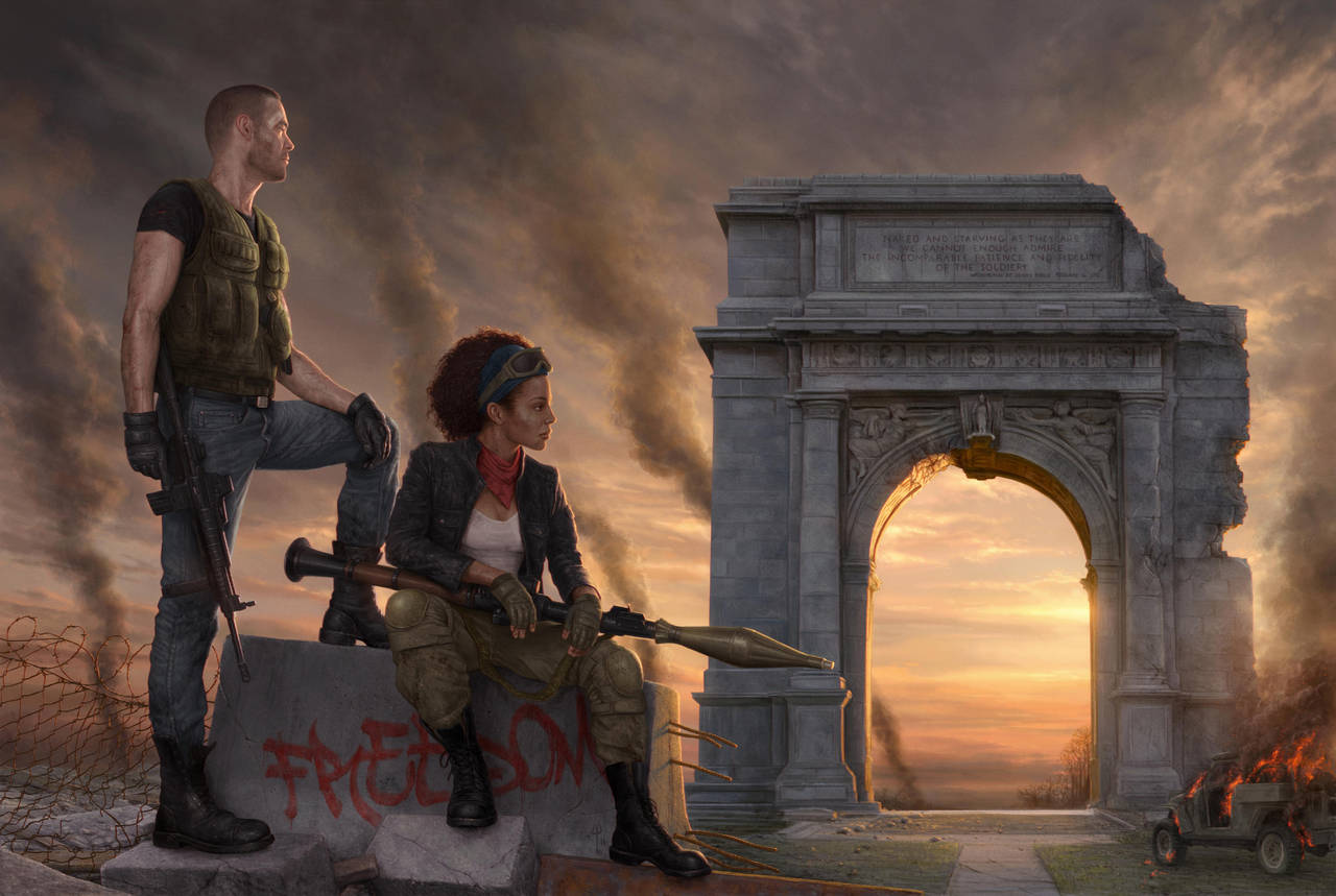 After the war by YannickBouchard
