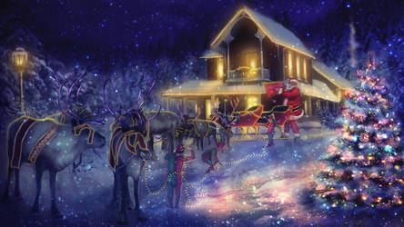 Christmas comes by PerlaMarina