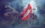 Little Red and her Grandmother by PerlaMarina