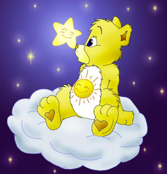 Funshine Bear is a GIRL by HuntressGuya