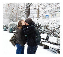 the kiss. by myheartwentBANG