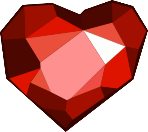Ruby Heart Cutie Mark by Kinnichi