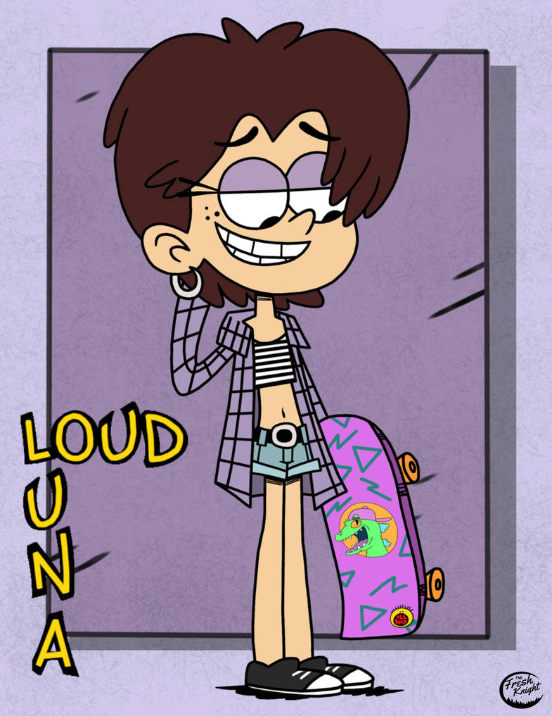 Luna Loud 1994 by TheFreshKnight on DeviantArt