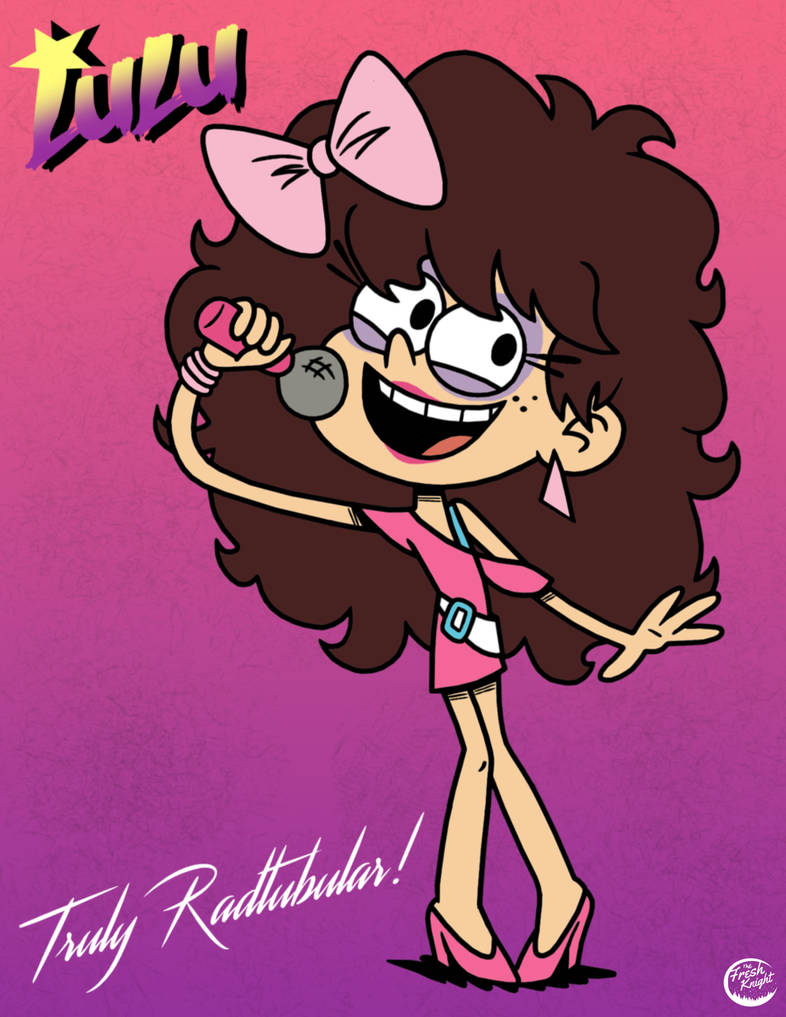Lulu Loud 80s AU by TheFreshKnight on DeviantArt