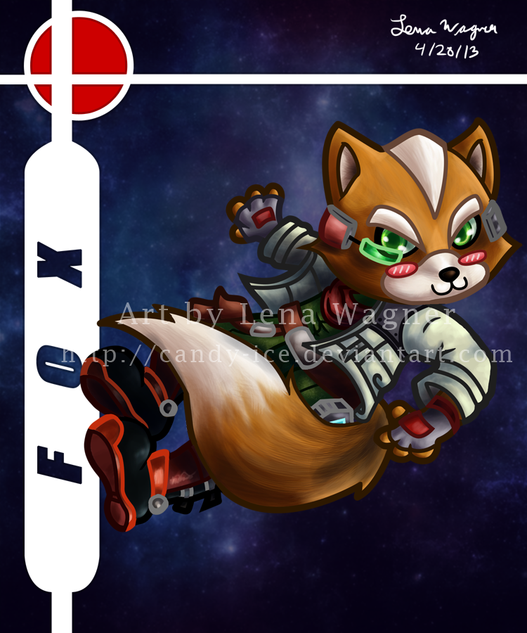 Brawl Chibis - Fox by Candy-Ice