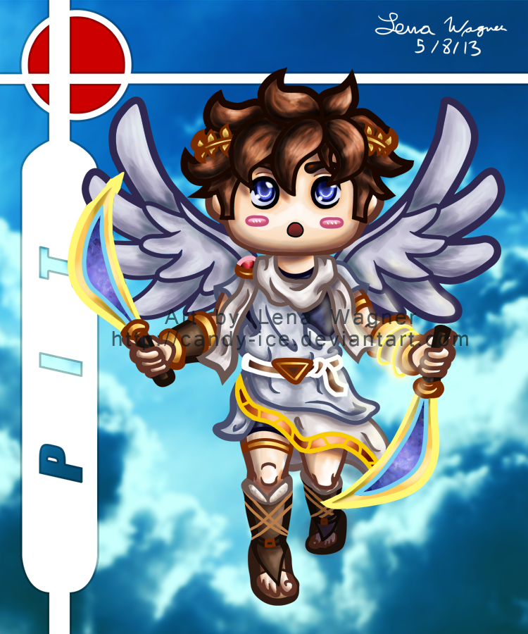 Brawl Chibis - Pit by Candy-Ice