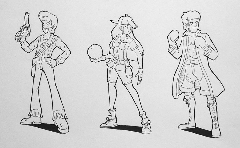 Characters design - part 3 by AlbertoV