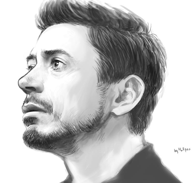 Iron Man 3 by Hallpen