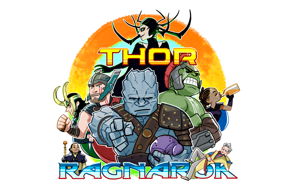 THOR RAGNAROK by Hallpen