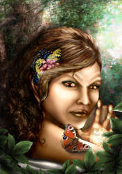 Butterfly Catcher finished by Alisha-Mordicae