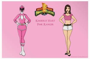 Pink Mighty Morphin Power Ranger by Femmes-Fatales