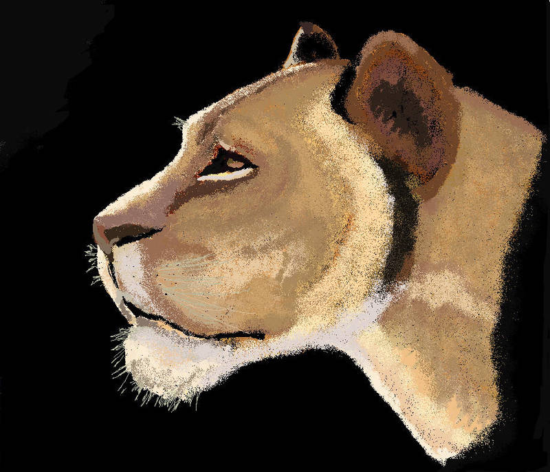 Queen of the pride by Aric414