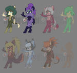Sonic/anthro Adopts OTA (Open 3/8) by IncredibleCherry