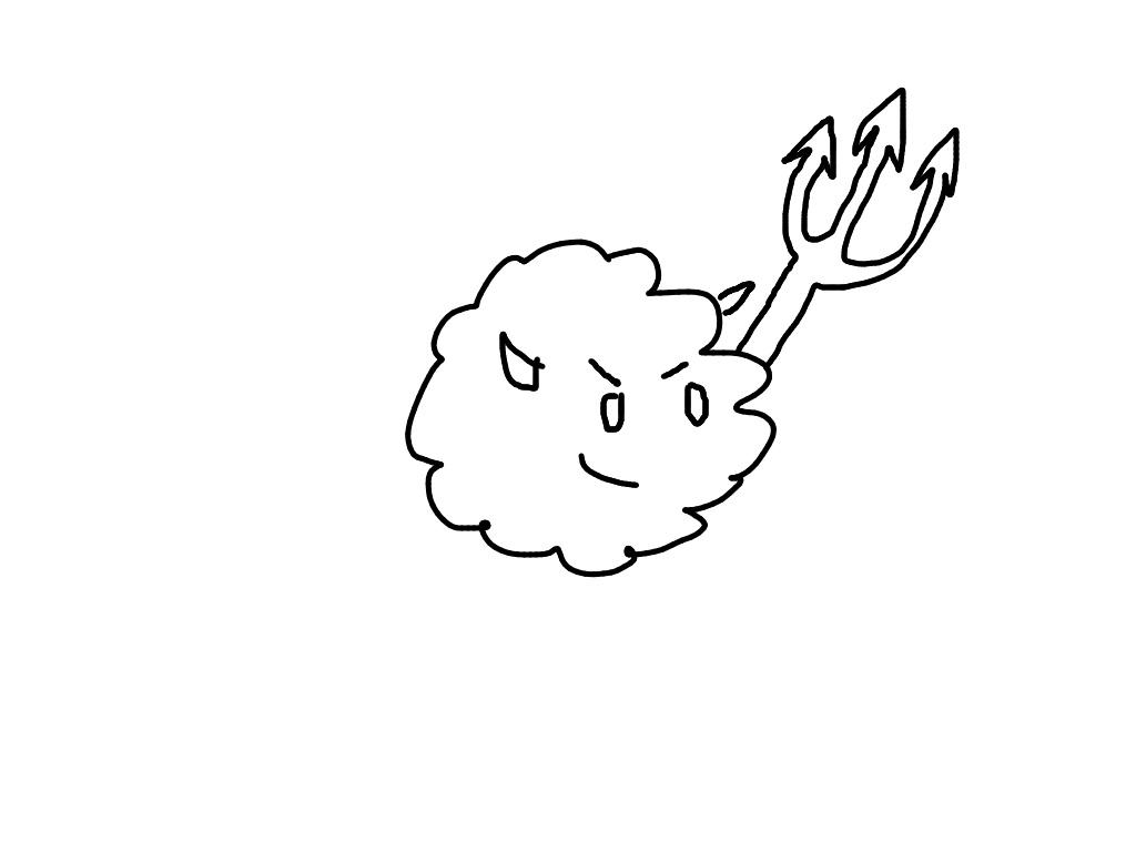 Devil Puffball! (REMAKE) by SpecJects on DeviantArt