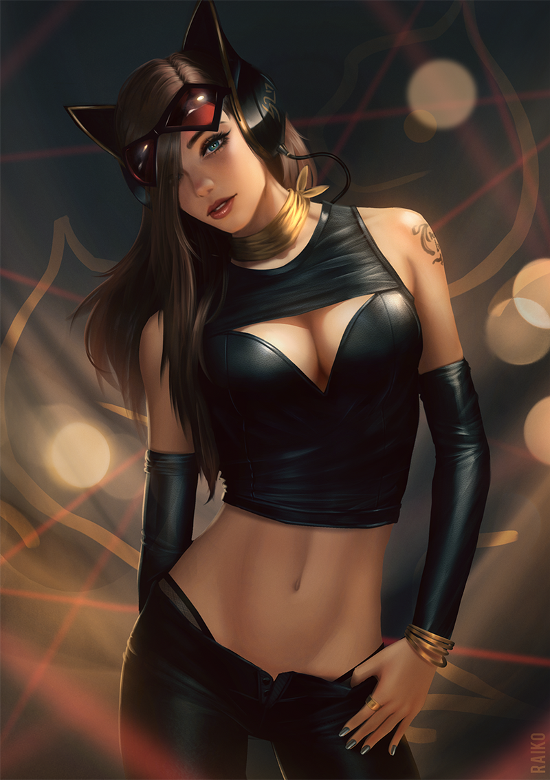 High Fashion Catwoman Pepper by raikoart