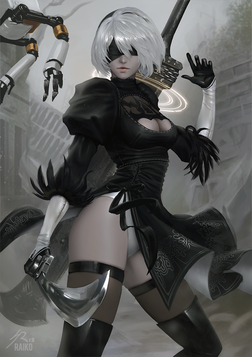 2B by raikoart