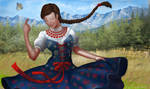 Mountain Girl by gielczynski