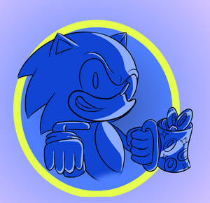 Sonic and the Cup of Rings by Paint-And-Colors Sonic and the Cup of Rings by Paint-And-Colors