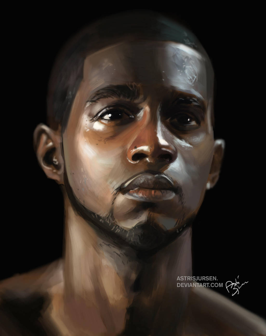 Portrait Study #3 by Astri-Lohne