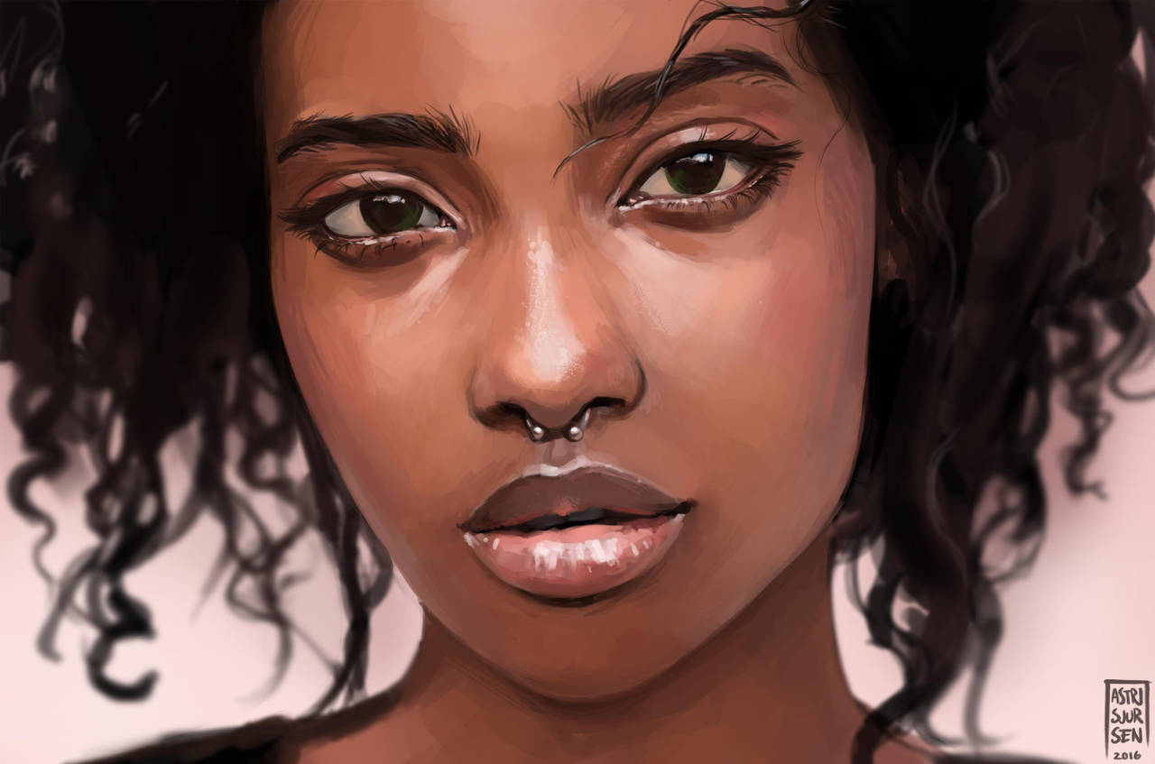 Portrait Study #6 by Astri-Lohne