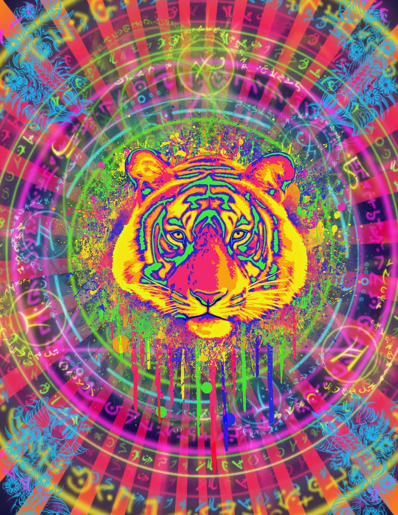 Psychedelic color trip by BlueRavenfire on DeviantArt